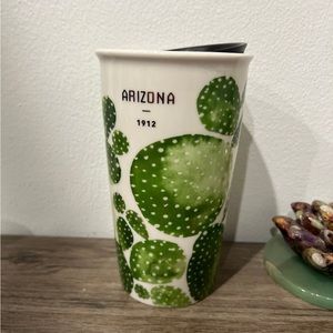 Starbucks ceramic mug Arizona prickly pear cactus